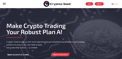 Cryptos Seed website