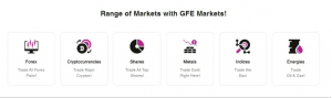 GFE Markets trading platform