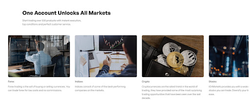 IGI Markets Instruments for trading