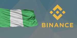 Binance flag in Nigeria