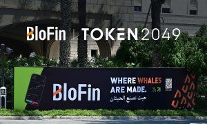 BloFin advertise of hte event