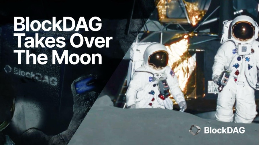 BlockDAG takes over the moon astro