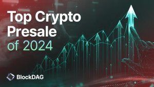 Trading graph of top crypto presale of 2024