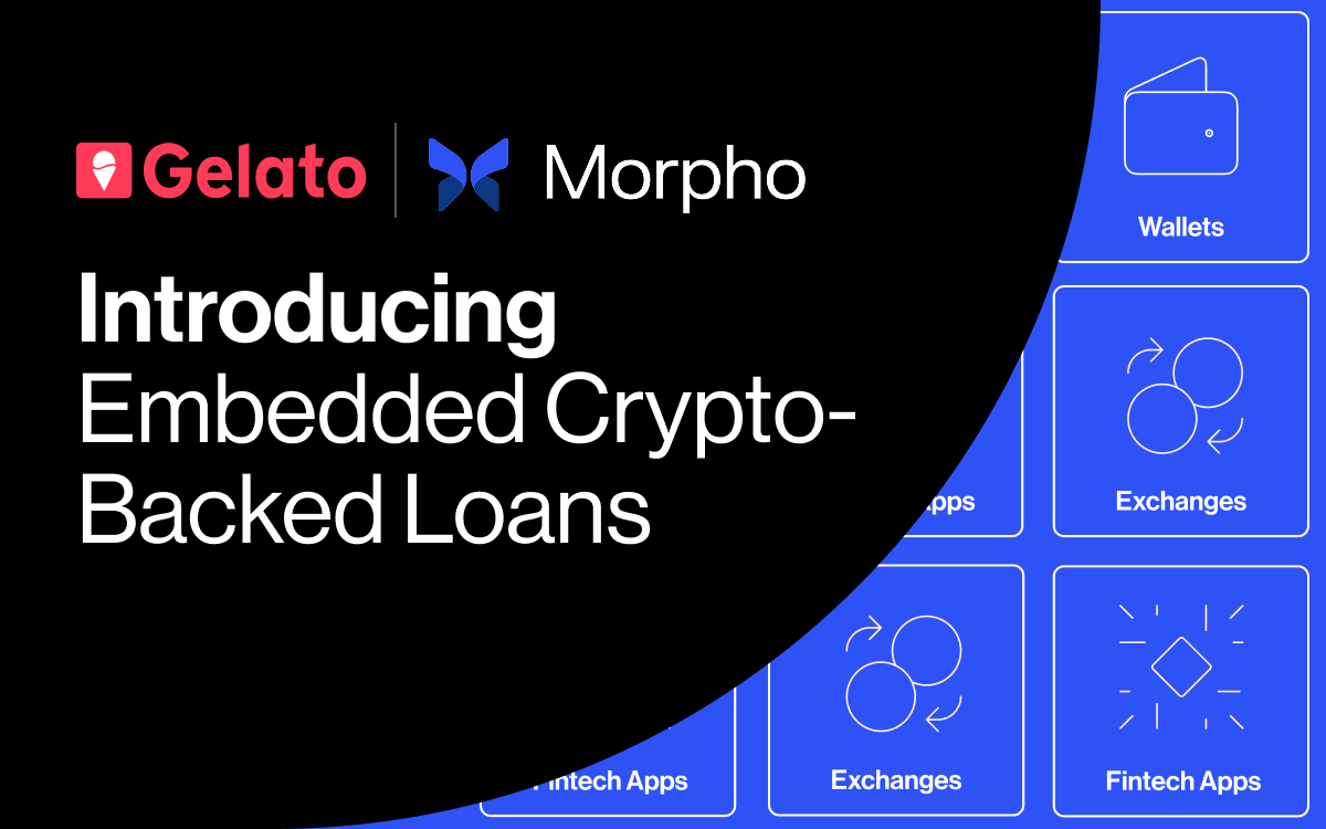 Gelato y Morpho se asocian para ofrecer préstamos con respaldo de  criptomonedas para billeteras, corredores y aplicaciones fintech -  FinanceFeeds