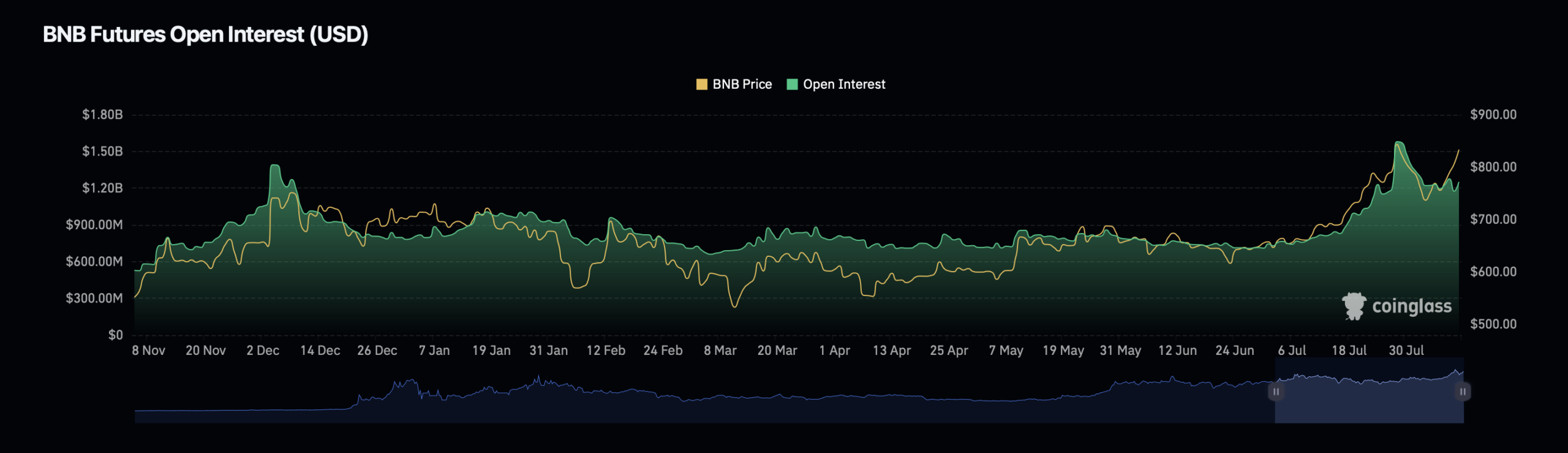 bnb open interest