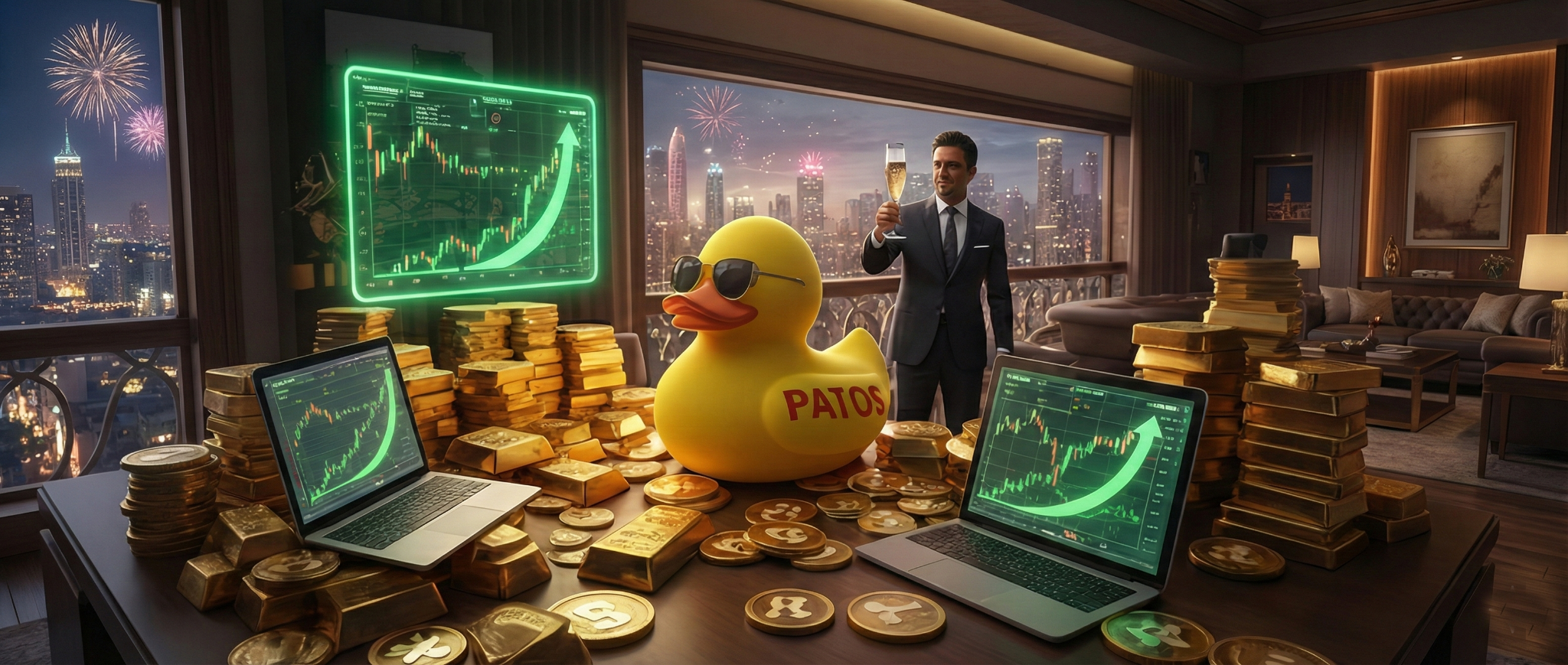 Patos Meme coin (PATOS) may be the Golden Goose in crypto for 2026
