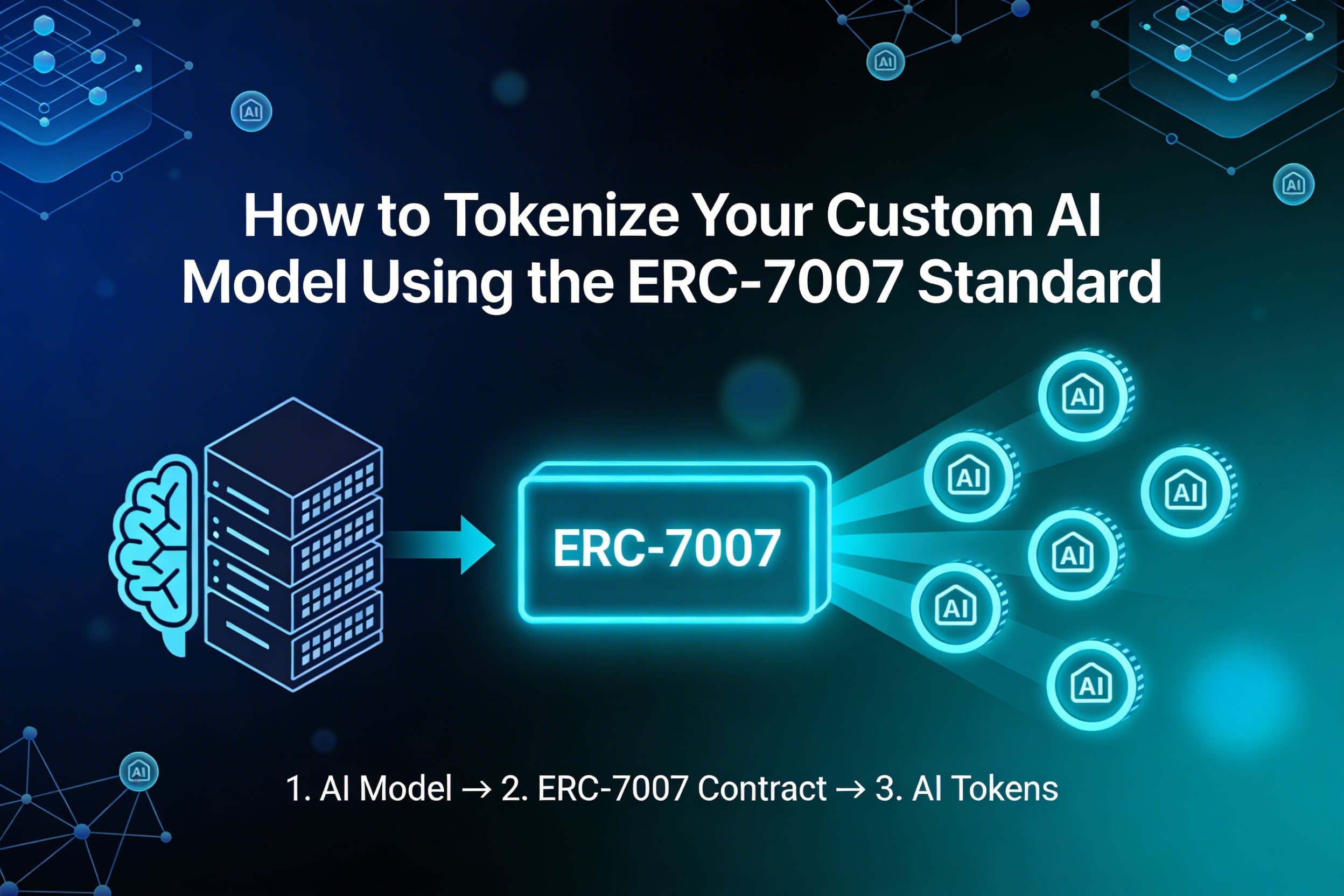 How to Tokenize Your Custom AI Model Using The ERC-7007 Standard