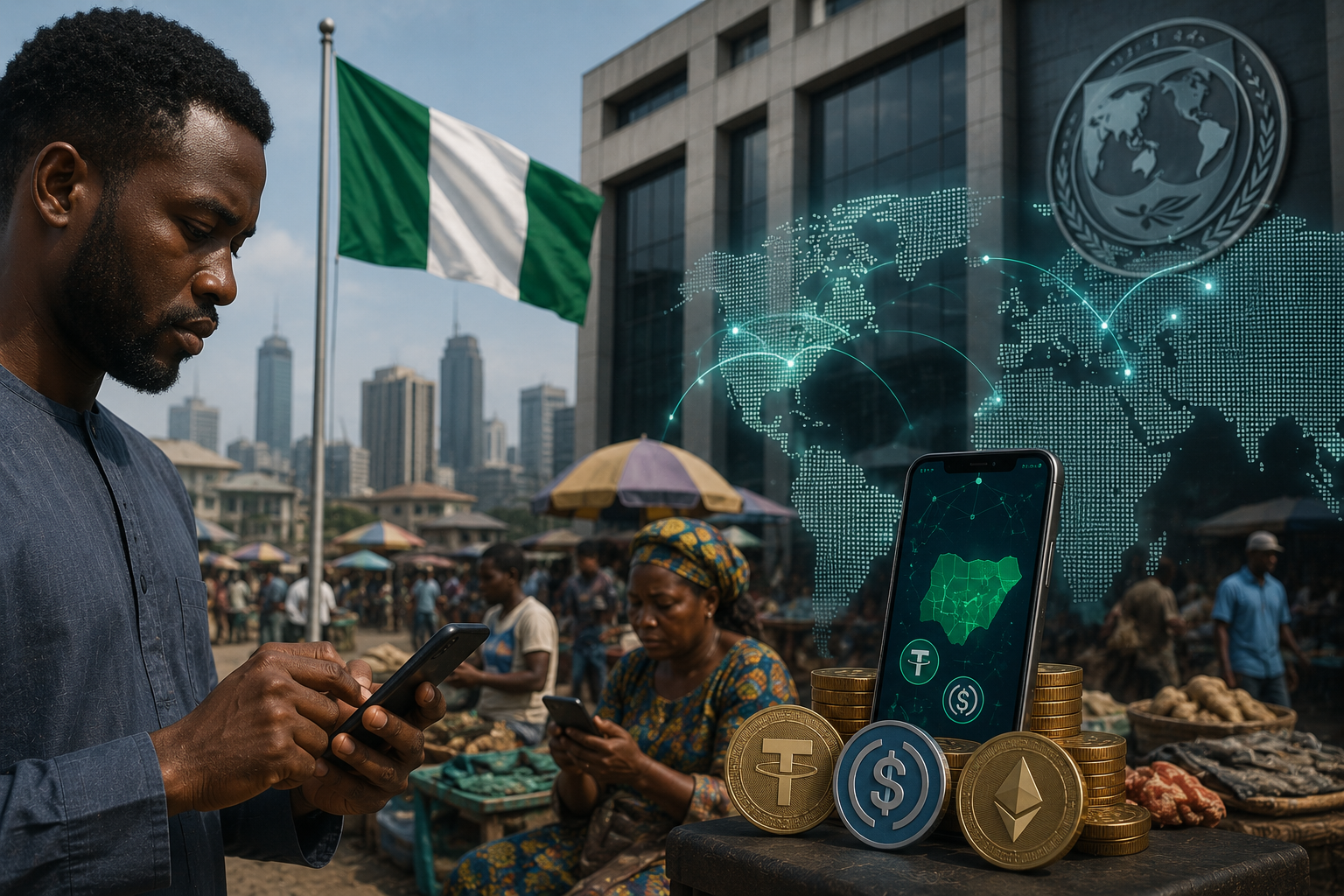 IMF Says Stablecoin Adoption in Nigeria Is Reshaping Monetary Control