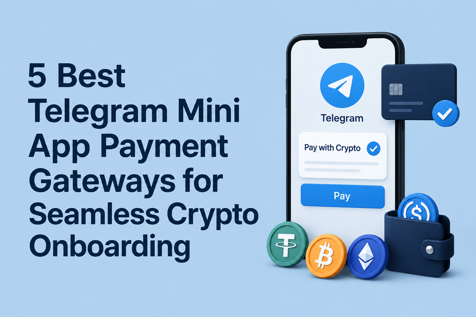 5 Best Telegram Mini App Payment Gateways for Seamless Crypto Onboarding