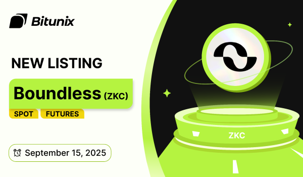 Boundless (ZKC) Coin Now Listed on Bitunix Exchange Spot and Futures Markets