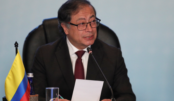 Colombian President Gustavo Petro