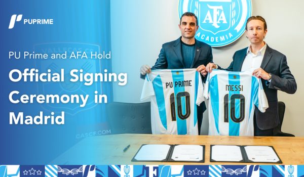 PU Prime and Argentina Football Association Celebrate Official Signing Ceremony in Madrid