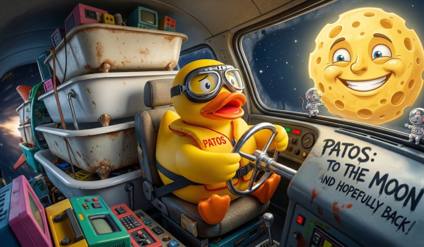 Patos Meme Coin Headed for Crypto Moon Shot
