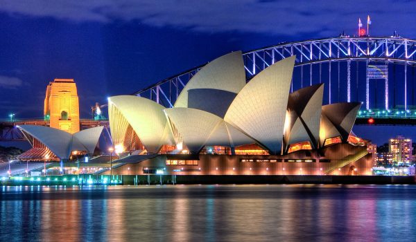Sydney Opera House Close up HDR Sydney Australia