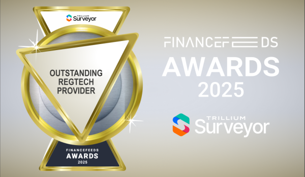 Trillium Surveyor Named “Outstanding RegTech Provider” at FinanceFeeds Awards 2025
