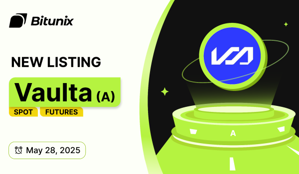Vaulta A Token Begins Trading on Bitunix After EOS Transition
