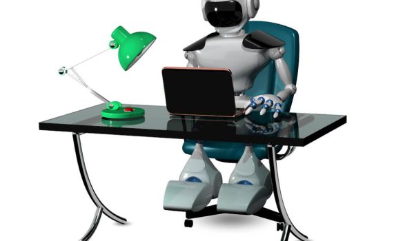 robot desk
